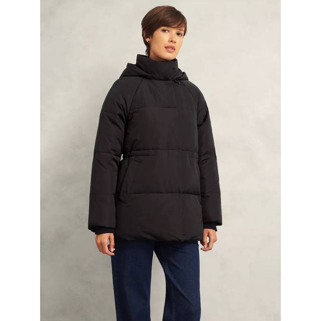 Hobbs Cara Puffer Coat, Black
