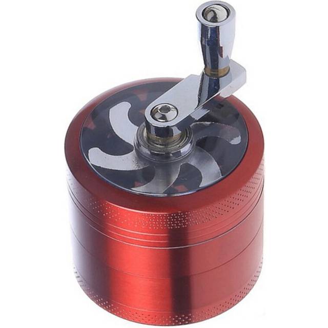 (Nob 01) Metal Herb Spice Mills 4 Layers Zinc Alloy Tobacco Grinder Spice Graters