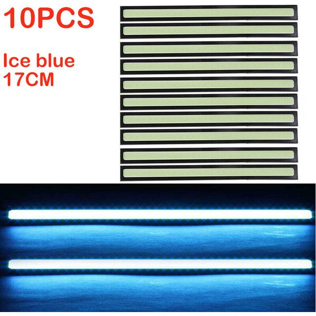 (10pcs ice blue) 3/4/6/10X Marine Grade Driving Large car lights 12 Volt Cool White LED