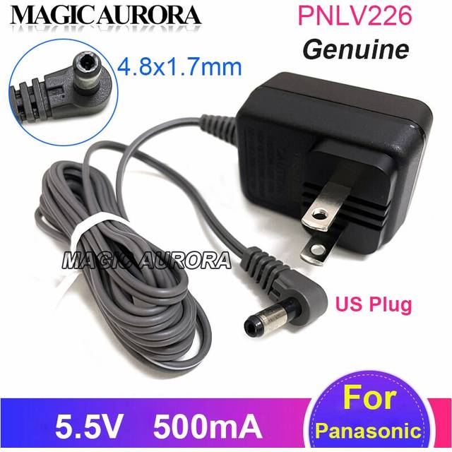 5.5V PNLV226 Power Adapter For Panasonic CORDLESS PHONE KX~TGA660C KX~TG4711C