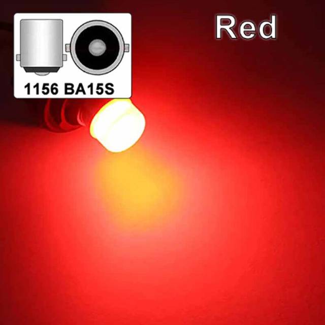 (1156 BA15S red) Tail LED Bulb P21/5W Ba15S 1156 PY21W BAY15D 1157 Turn Signal car light