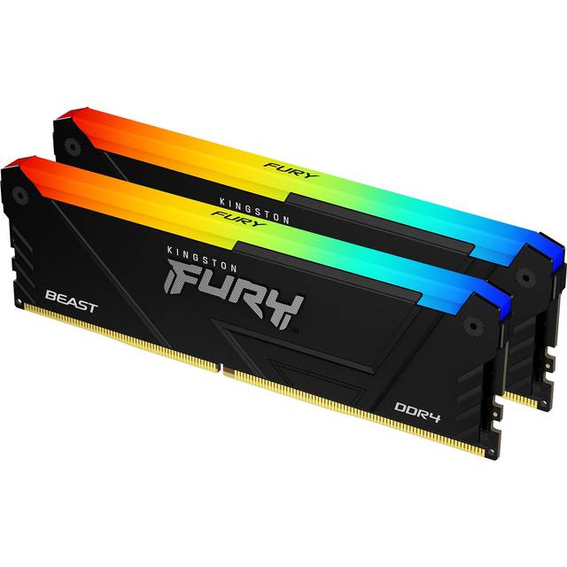 Kingston Fury 16GB (2x8GB) DDR4 3200MHz CL 16 Beast RGB