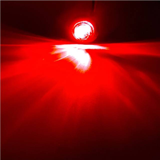 3/4 DRL Round LED Side Marker car lights Clearance car lights Front Rear
