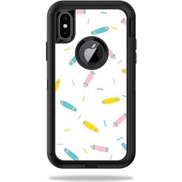 MightySkins OTDIPX-ice cream boards Skin for Otterbox Defender iPhone X or XS Case - Ice Cream Boards