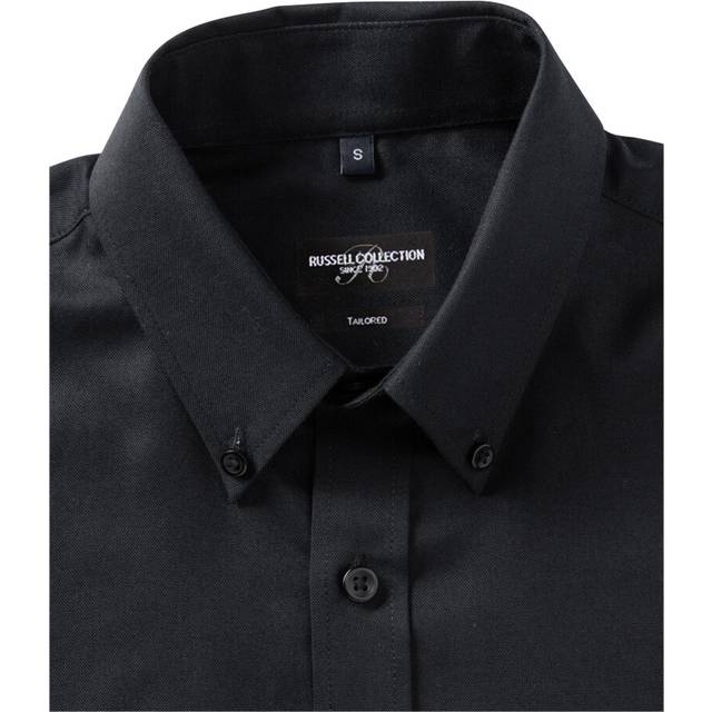 Russell Collection Mens Button-Down Tailored Formal Shirt
