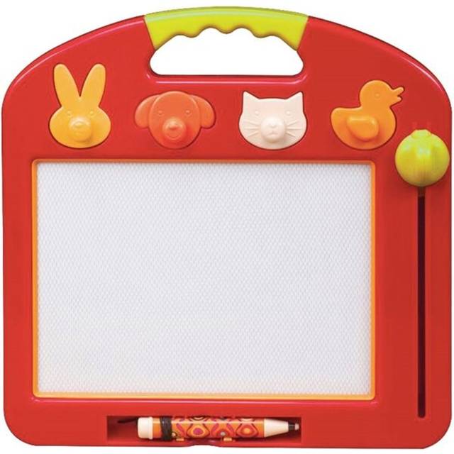 B. - Magnetic Drawing Board - 4 Animal Stamps - Portable Sketcher - Creative Toys For Toddlers  Kids - 18 Months + - Toulouse-LapTrec