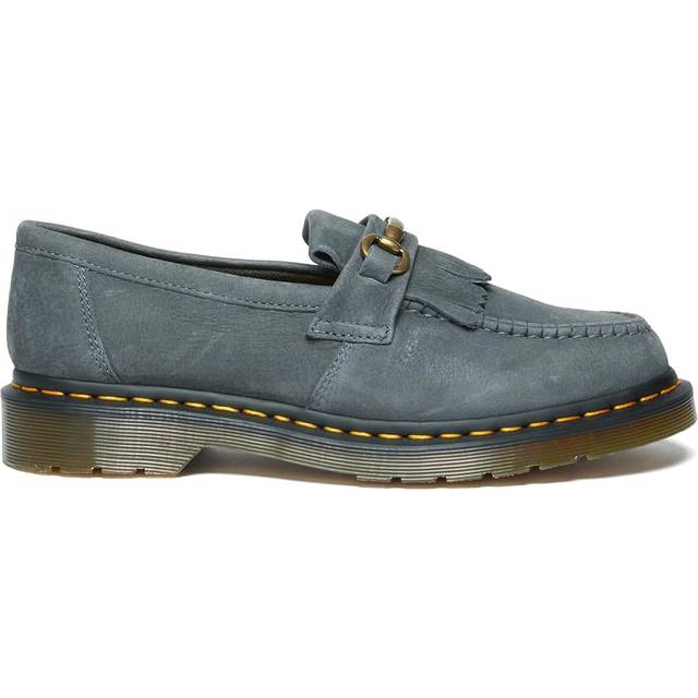 Dr Martens – Adrian – Blå loafers med metallspänne