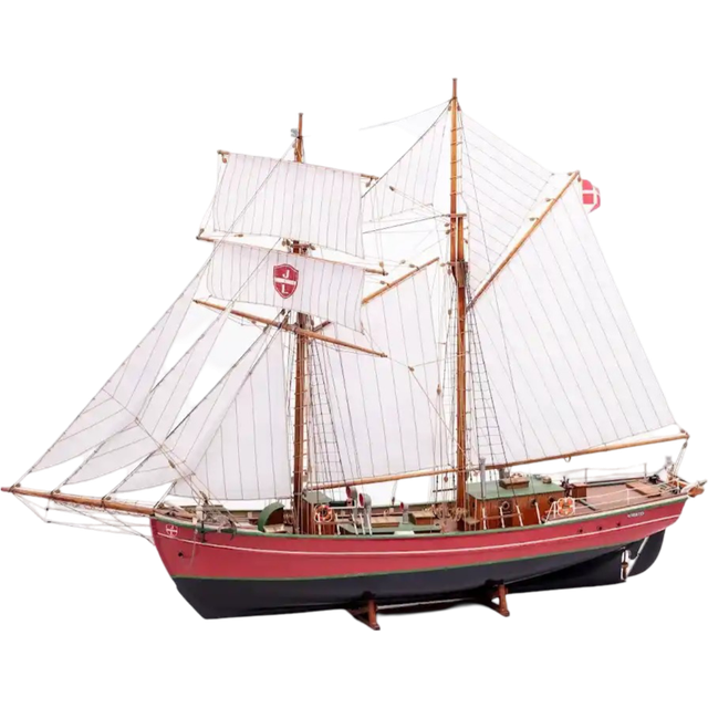 Billing Boats 1/50 Scale Lilla Dan Model Kit - Multicoloured