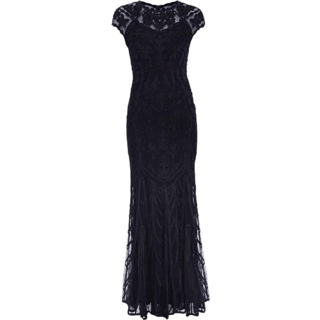 Phase Eight Women's Luana Tapework Maxi Dress - Navy - 18