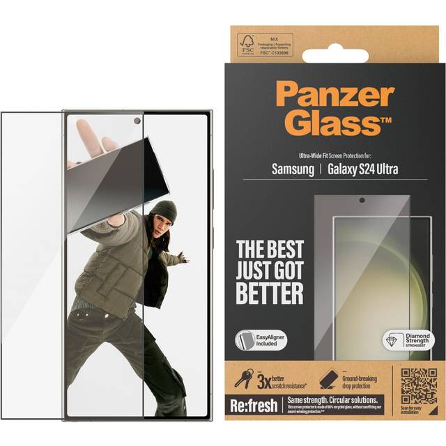 PanzerGlass Ultra Wide Fit Protection d'écran transparent Samsung 1 pièce(s)