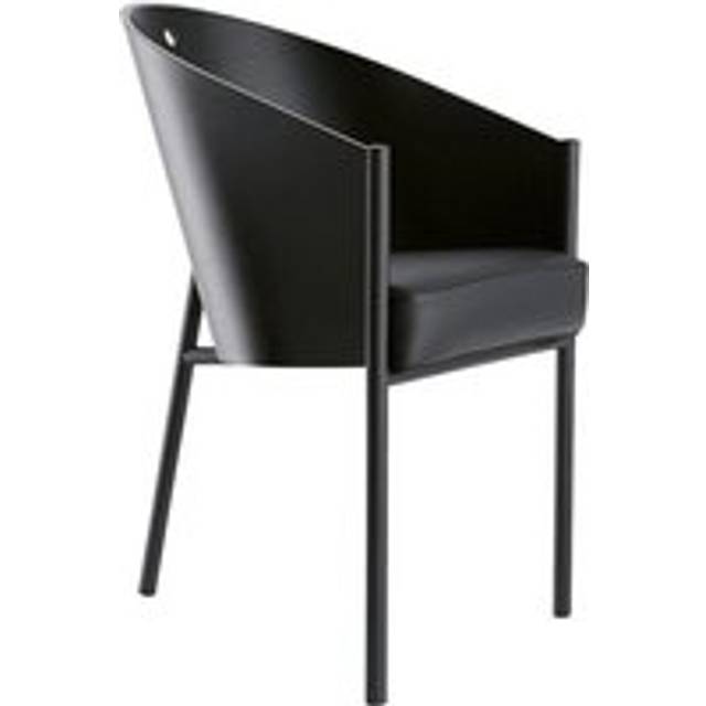 Driade - Fauteuil rembourré Costes - Noir - Rouvre - Designer Philippe Starck