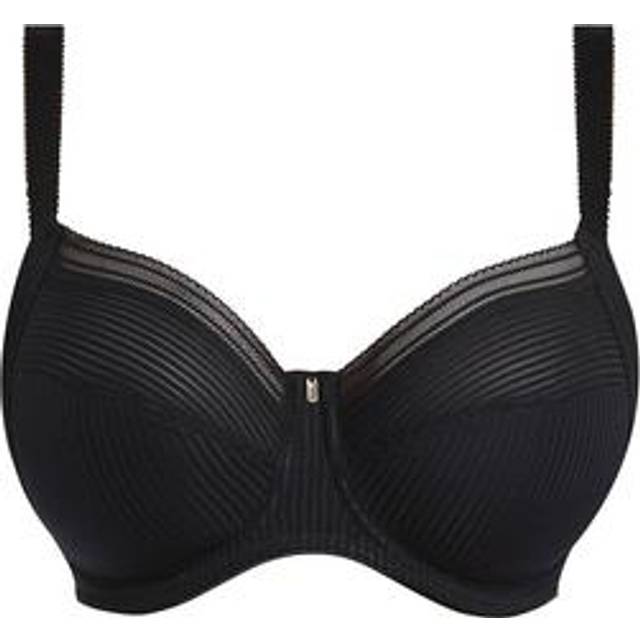 Fantasie Womens Fusion Full Cup Side Support Bra - Black Nylon - Size 30HH