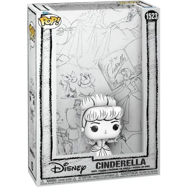 Cinderella Cinderella Sketched (Comic Cover) Vinyl Figurine 1523 Funko Pop! multicolour - Onesize