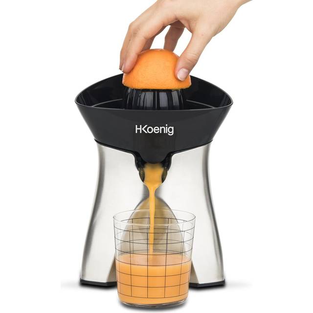 Electric citrus press H.Koenig - Argenté - 60 W