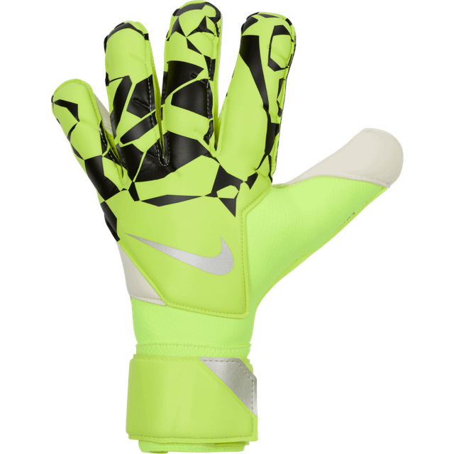 Nike Målvaktshandske Grip 3 Mad Voltage - Neon/Svart/Silver - ['Gul'] (10)