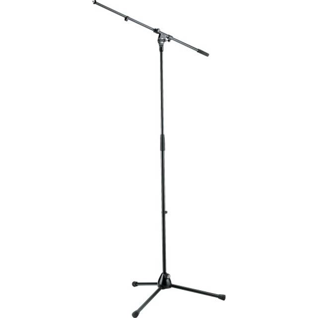 K&M 210/2 Boom Microphone Stand Black