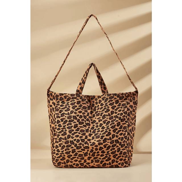 Leopard Print Bag - Yellow
