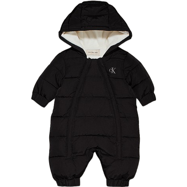 Newborn Padded Winter Suit - Black - 80