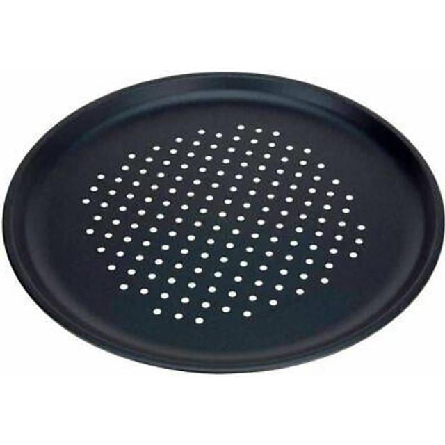 Large Pizza Tray Non-Stick Baking Pan 13'' Carbon Steel, Fridge Dishwasher Safe