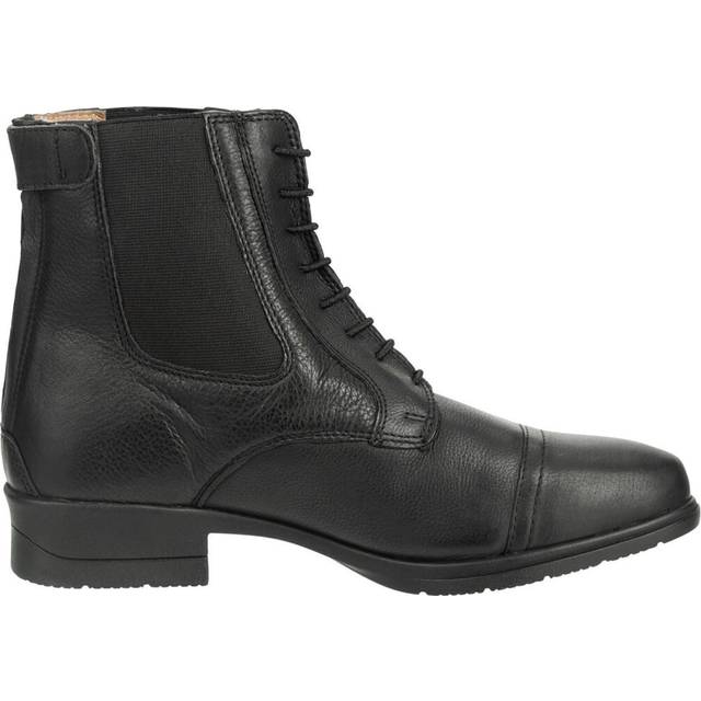 Girl's lace-up vegan leather riding boots Suedwind Footwear Nova Vegan - Noir