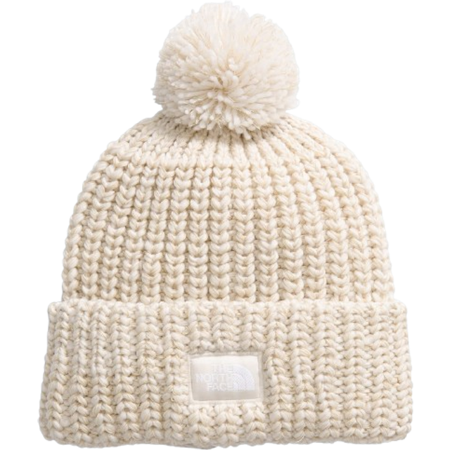 The North Face Cozy Chunky Cabin Beanie: Gardenia White Colour: Garden