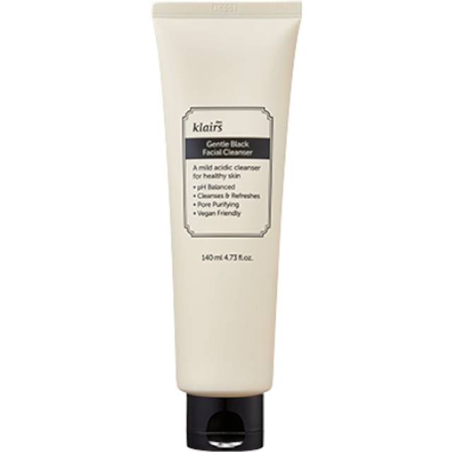 [DEAL]Dear Klairs - Gentle Black Facial Cleanser - 140ml