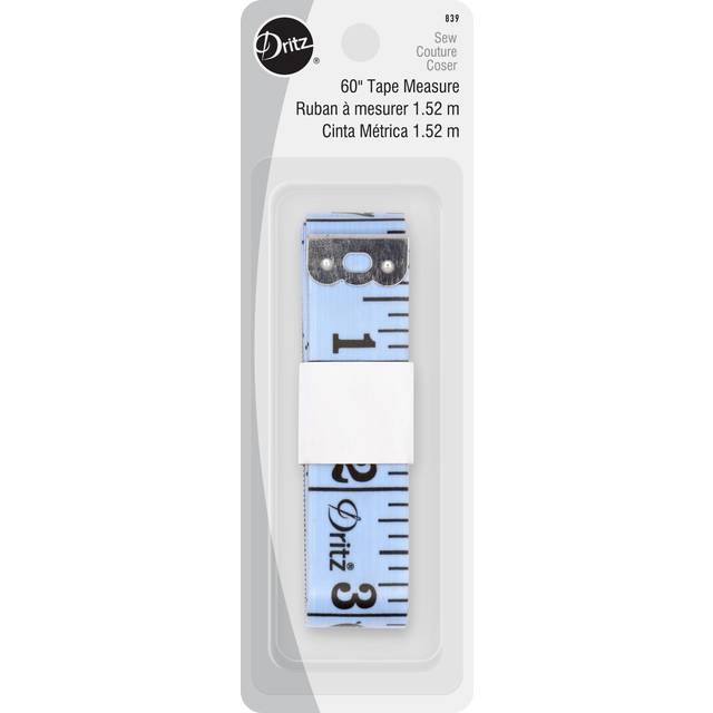 "Dritz Super Tape Measure Fiberglass Sewing Accessories  3/4"""""""" x 60""""""""  Blue"