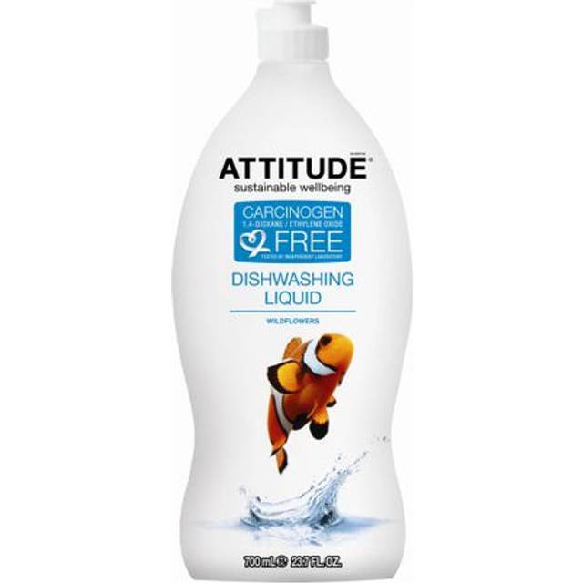 ATTITUDE, Nature + Technology™, Dishwashing Liquid, Wildflowers, 23.7 fl oz (700 ml)