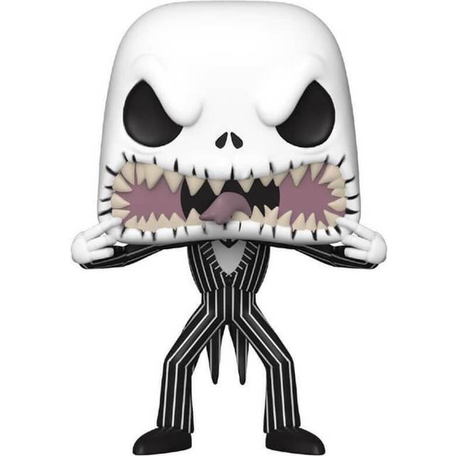 Jack Scary Face Nightmare Before Funko POP! - Black&#47;White (One-Size)
