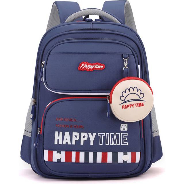 (Dark Blue) And Stylish Spacious School Backpack For Kids Offering Comfort And Support For All Grades