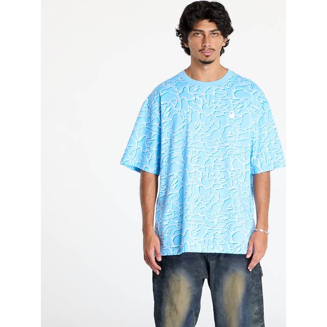 T-shirt A BATHING APE Abc Sea Surface Camo Relaxed Fit Tee Blue M (M)