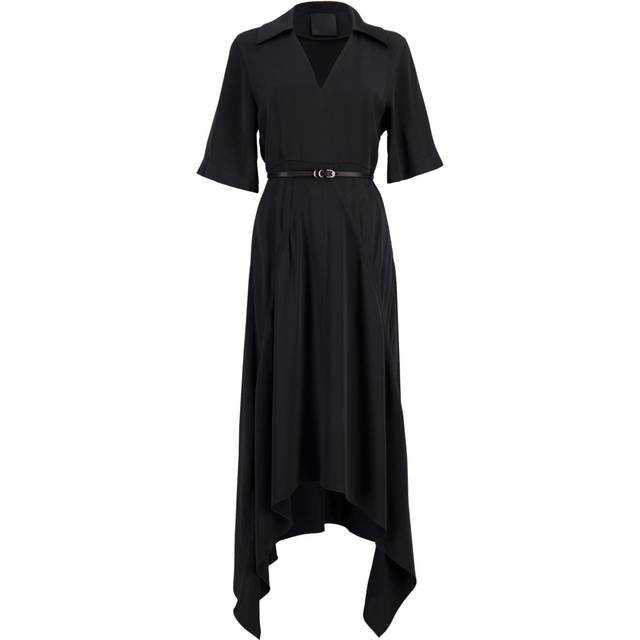 Givenchy - Voyou maxi dress - women - Viscose/Acetate - 38 - Black