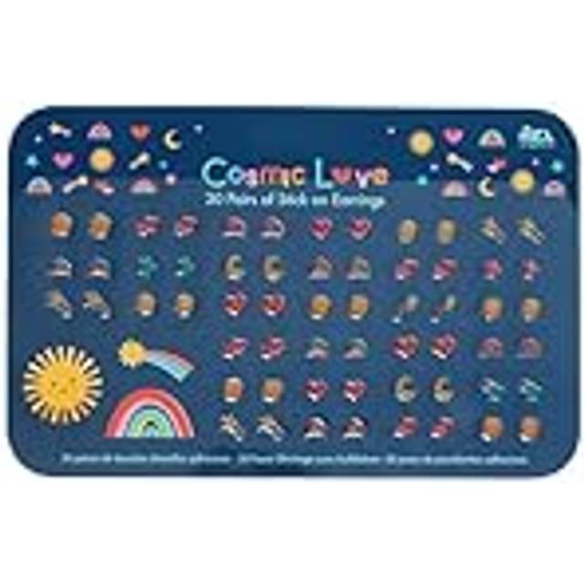 Cosmic love stick-on earrings for kids Rex London (x30) - Multicolore - 11.4x22.2x0.1 cm