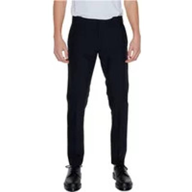 Antony Morato, Byxor, Herr, XL, Polyester, Herr Kostymbyxor Vår/Sommar Kollektion - black (XL)