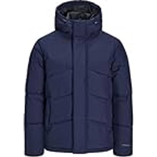 Jack & Jones World Puffer Coat - Navy Navy Blazer - JACK & JONES - Size: 4XL(59)