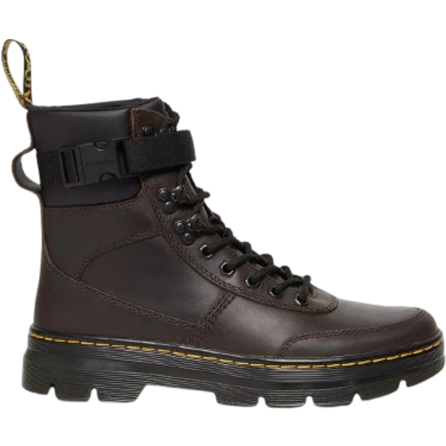 Dr. Martens Combs Tech Crazy Horse Leder Casual Stiefel in Braun, Größe: 39