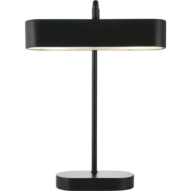 Nordlux Merlin skrivbordslampa, metall, svart