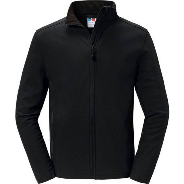 Russell Athletic Mens Essential Soft Shell Jacket (Black) - Size 2XL