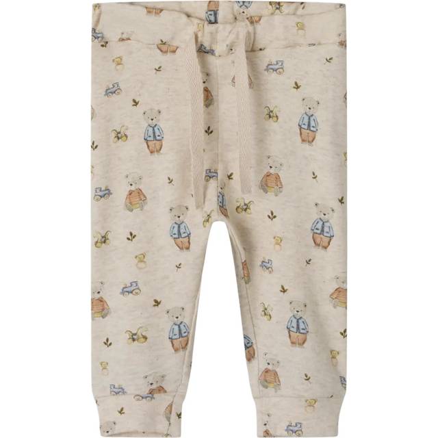 Name It Baby Rosso Pant Peyote Melange - Cream - Size: 2-4 months