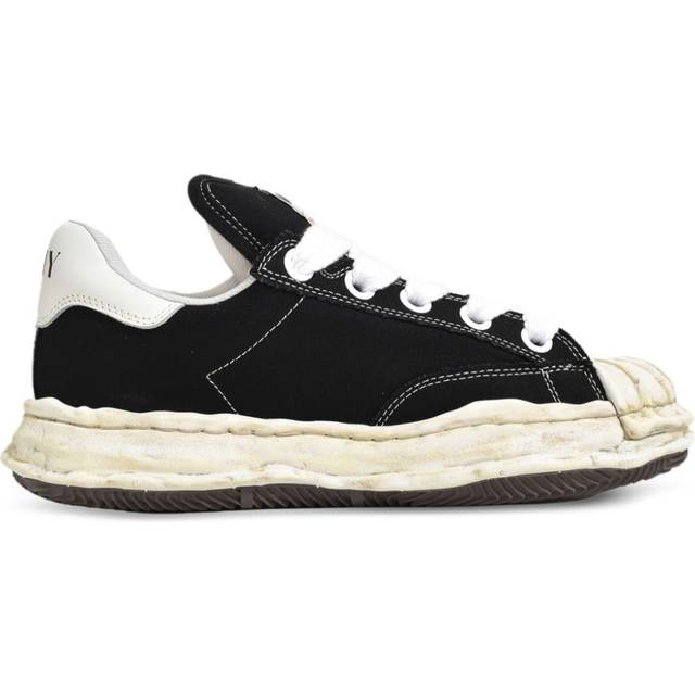 Maison MIHARA YASUHIRO - Blakey trainers - men - Rubber/Cotton/Cotton - 37 - Black