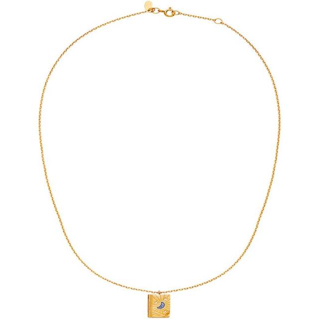 Maanesten Little Big Dreams Necklace - Gold/Blue/Transparent