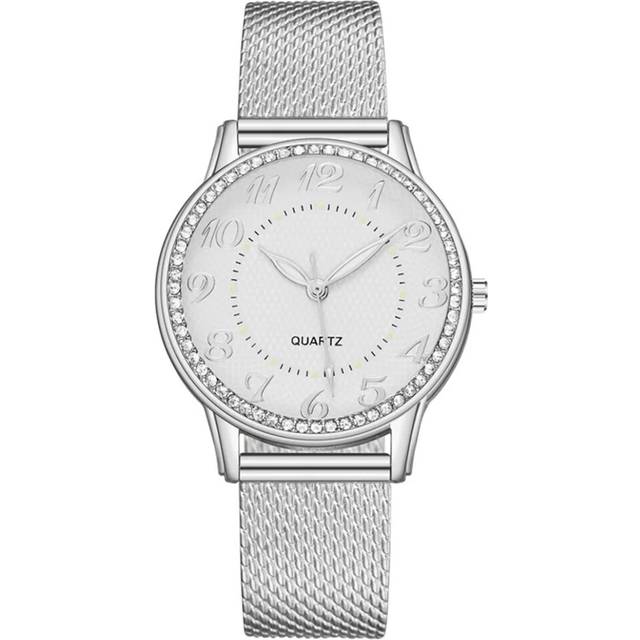 (I) Luxury Rose Gold Watch Women Watches Top Brand Ladies Casual Quartz Watch