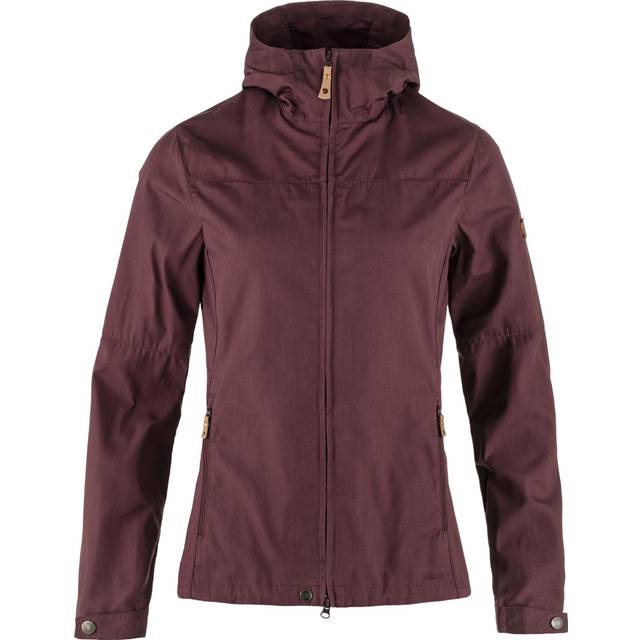 Fjällräven Women's Stina Jacket Fritidsjacka Dam Storlek M Färg lila