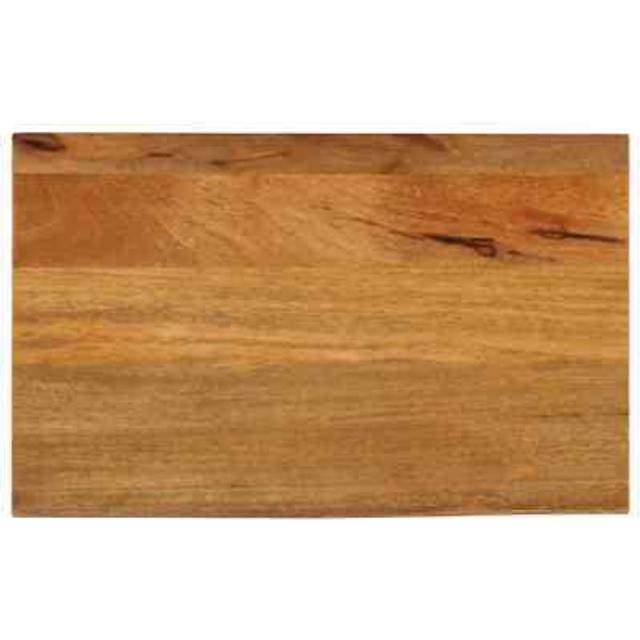 vidaXL Table Top Live Edge 60x20x3.8 cm Solid Wood Mango - Brown