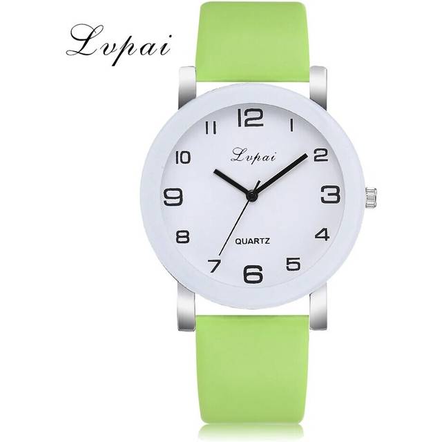 (green) Lvpai Brand Quartz Watches For Women Luxury White Watches Ladies Dress
