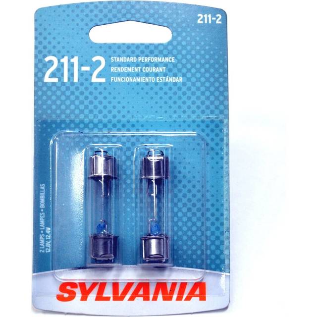 Sylvania basic 211-2 12.42w two bulbs trunk cargo light replacement fit eo usa