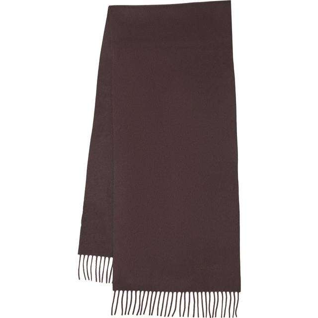 Beaver Day Cashmere Scarf - Chocolate (01)