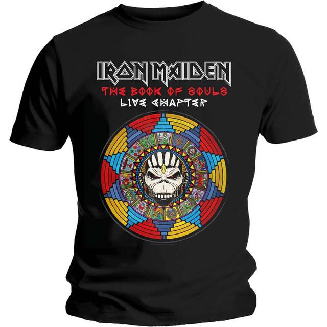 (XL, Black) Iron Maiden Unisex Adult Book of Souls Live Chapter T-Shirt