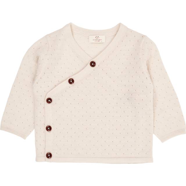 Copenhagen Colors Merinoull Omlottkofta Cream 86 cm  Krämfärgad  86 cm  Unisex