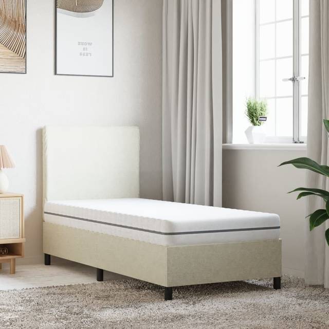 vidaXL Skummadrass medium mjuk 70x200 cm